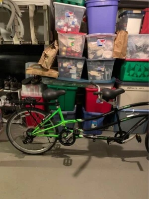 BICICLETA CONSTRUIDA PARA DOS +++++++!!!!!!!  3  3  3 Foto 1 de 4