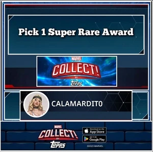 Topps Marvel Collect Pick 1 Super Rare Award ⭐Digital Card⭐ - Picture 1 of 1