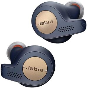 Jabra Elite Active 65t Earbuds - Passive Noise Cancelling Bluetooth Sports Blue
