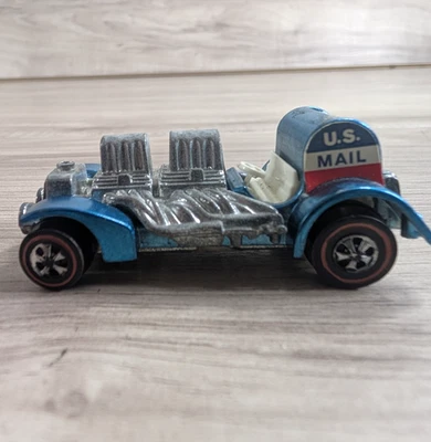 Vintage 1970 Hot Wheels Redline Special Delivery Light Blue Mattel - Image 1 of 4