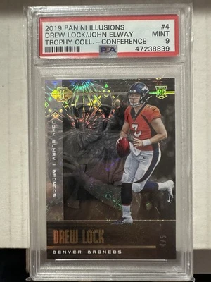 Coleção 2019 Illusions John Elway Drew Lock Trophy /5 - Imagem 1 de 3
