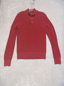 American Rag Sweater Mens Size Medium Red Knit 100% Cotton Time Tested Quality - Picture 1 of 6