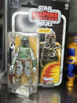 Экшн-фигурка Star Wars Black Series 6 дюймов BOBA FETT Empire Strikes Back 40th - Изображение 1 из 2