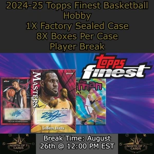 Stephen Curry 2024-25 Topps Finest Basketball Hobby 1X Case Player BREAK #13 - Picture 1 of 3