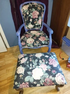 Louis XIV Style High Back Thrown Like Armchair - Picture 1 of 4