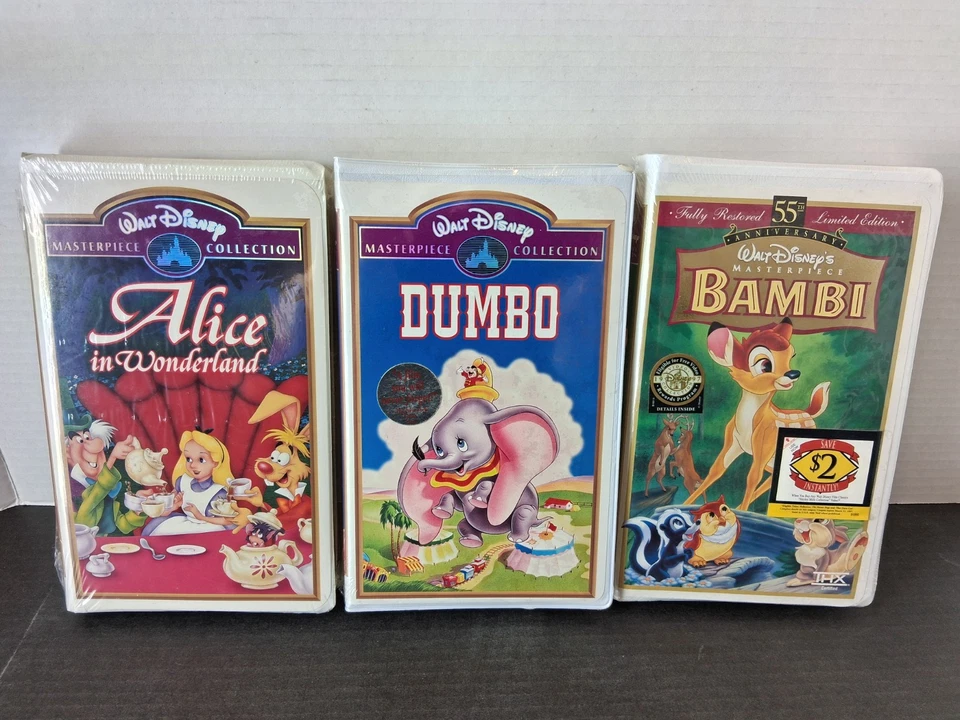 Alice in Wonderland (VHS Tape, 1997, Walt Disney Home Entertainment)