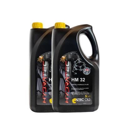 AZTEC 2x5L Hydratec ISO 32 Hydraulic Oil DIN 51524 Part II HLP ISO 6743-4 HM US Steel