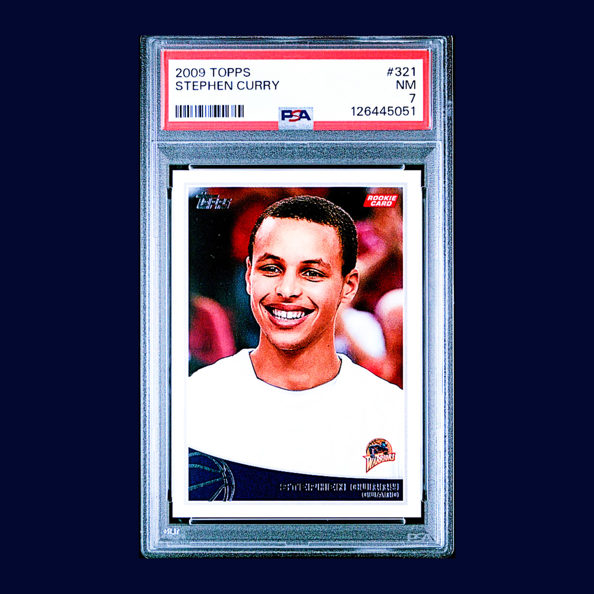 Stephen Curry Professional Sports Authenticator (PSA