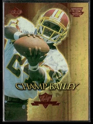 1999 Collector's Edge Triumph #CC10 Champ Bailey Commissioner's Choice - Imagem 1 de 2