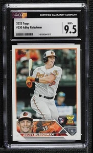 2023 Topps Series 1 Adley Rutschman #250 CGC 9.5 Mint+ Rookie RC - Picture 1 of 4