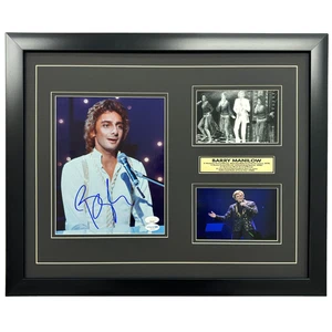 Barry Manilow Autographed 8x10 Photo JSA Framed Music Singer Signed - Picture 1 of 7