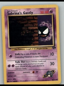 Gym Challenge 96/132 Sabrina's Gastly LP - Bild 1 von 2