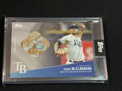 2023 Topps Shane McClanahan Game Used Base Opening Day SSP - Image 1 of 3