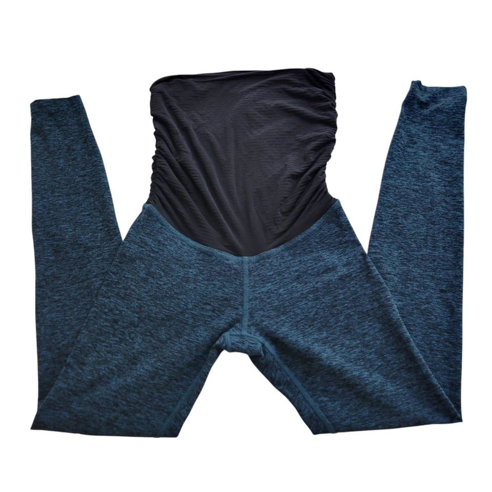 BEYOND YOGA- Beyond The Bump Leggings XS Maternity Spacedye Green Workout 26" - Image 1 of 4