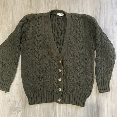 De colección. Suéter cárdigan verde para mujer M Banana Republic safari y ropa de viaje Foto 1 de 4