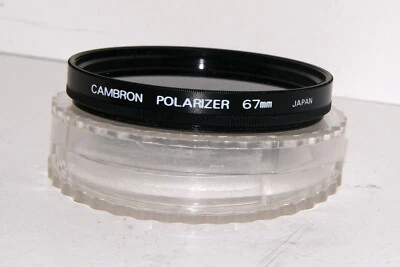 67mm polarizing filter Cambron in Excellent Condition - Image 1 of 4