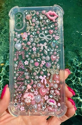 iPhone Cell Phone Junk Cases Hand Designed & Personalized 12 13 14 15 Pro Max - Image 1 of 4