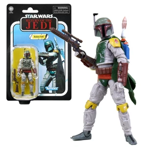 2021 Star Wars Vintage VC186 ROTJ BOBA FETT 3.75" Scale Hasbro Action Figure - Picture 1 of 13
