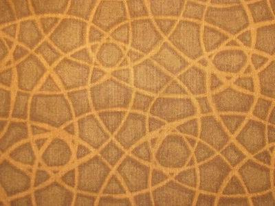 Tela de edredón dorada Garden For Olivia Tonal Circles - Fat Quarter Foto 1 de 2