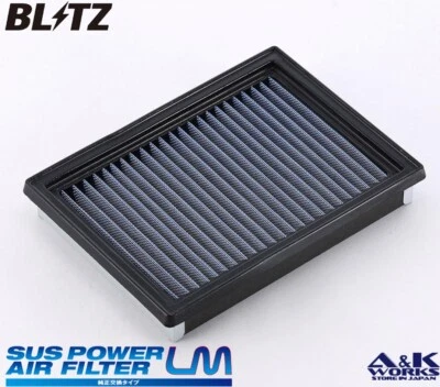 FILTRO DE AIRE ELÉCTRICO BLITZ SN-230B SUS LM para NISSAN NOTE MICRA LATIO Foto 1 de 2