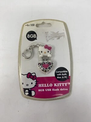 Hello Kitty Sakar 8GB USB Flash Drive Keychain Sanrio 2012 Brand New Mac PC - Image 1 of 4