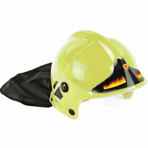 Feuerwehr-Helm gelb für Kinder KW 54-62 cm Kostüm-Zubehör