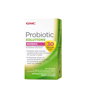 GNC Probiotic Solutions Women's 30 Billion CFUs Cranberry Strains 30pcs NEW - Picture 1 of 1