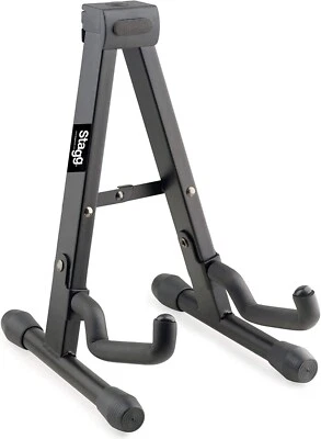 Stagg SUVM-A100BK Soporte Plegable "A" para Ukeleles Mandolinas y Violines Foto 1 de 4
