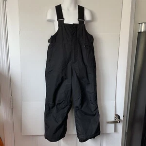 UT-19 Marker Snow Ski Bib Unisex Overalls Adjustable Straps Pockets Black Sz 5 - Picture 1 of 10