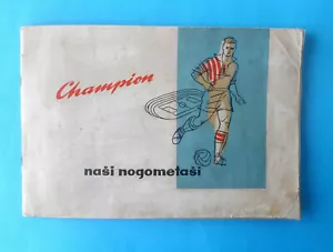 CHAMPION - Yugoslavia football soccer album (1962) Dinamo Crvena Zvezda Partizan - Picture 1 of 12