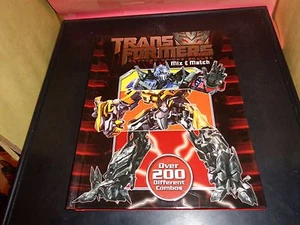 Transformers Revenge Of The Fallen Mix And Match Hardcover Book NEW HASBRO - Imagen 1 de 5