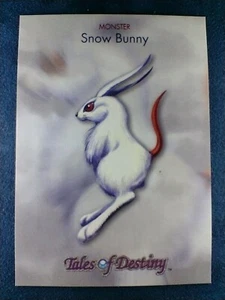 Tales of Destiny Trading Card " 63 Snow Bunny " NAMCO EPOCH 1998 Japanese F/S - Picture 1 of 10