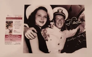 Rara Fotografía Firmada de Jimmy y Rosalynn Carter 8X10-DÍA DE BODA-JSA - Imagen 1 de 5