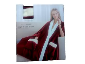 Premier Comfort Cozy Plush Merlot Wrap Created For Macy's 50" x 70", New In Box! - Picture 1 of 4
