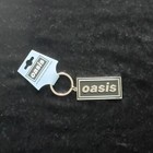 OASIS - LOGO   METAL KEYCHAIN  OFFICIAL BAND MERCH