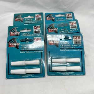 Chicago Tools Sandblaster ceramic nozzle Bundle 6 4-packs NOS  Item # XASB021AAA - Picture 1 of 5