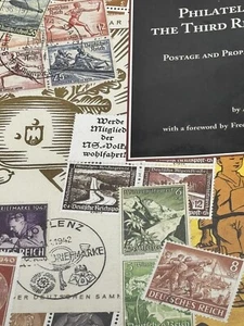 1998 Philately Of The Third Reich By Alf Harper Postage And Propaganda - Imagen 1 de 15