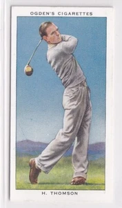 1937 Golf Card of Amateur Open Champion Hector Thomson - Picture 1 of 1