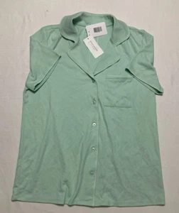 Top de pijama Charter Club verde difuso S nuevo con etiquetas - Imagen 1 de 5