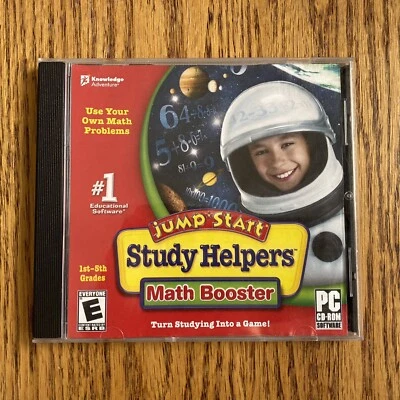 Knowledge Adventure Jumpstart Study Helpers Math Booster 1st-5th Grades CD-ROM - Image 1 of 2