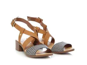 Call It Spring Brown Frawien Sandals UK 6 Eur 39 EM25 78 SALEs - Picture 1 of 4