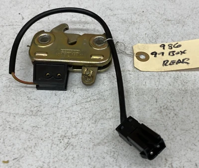 Porsche Boxster 986 1996-2004 convertible tapa maletero trasero cierre pestillo 98651205301 Foto 1 de 4