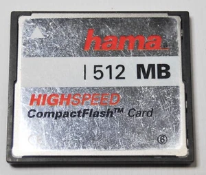 Hama 512MB High Speed CompactFlash Memory Card - Picture 1 of 2