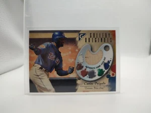 2002 Topps Gallery Game Used Bat Relic #GO-CD Carlos Delgado Toronto Blue Jays - Picture 1 of 2