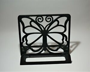 Black Cast Iron Butterfly Cookbook Holder Stand Kitchen Pioneer Woman
