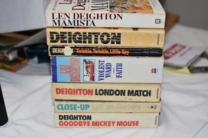 Len Deighton x 7 Paperbacks - Picture 1 of 7