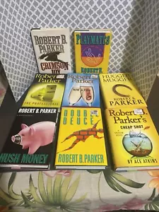 Robert B Parker Lot of 8 Books All Spenser Series HC 1st Edition 1st  Printing - Picture 1 of 4