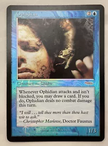 Ophidian x1 *LÁMINA* MTG FNM Promo DCI 1x Magic Excelente Reproducción de Luz EX LP - Imagen 1 de 3
