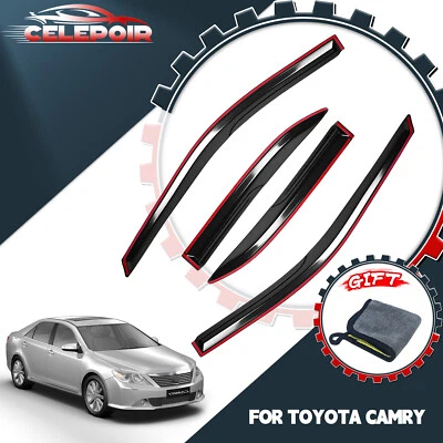 Para Toyota Camry JDM Mugen 1997-2001 Estilo Ventana Visera Ventilación Sombra Protectores de Lluvia Foto 1 de 4