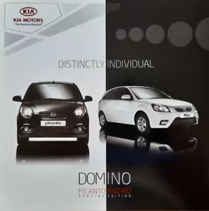 2010 KIA RIO & PICANTO DOMINO car sales brochure from the UK. Special Edition - Picture 1 of 6